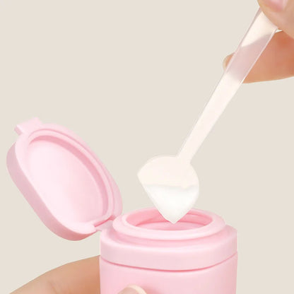 Set de flacon en silicone réutilisable